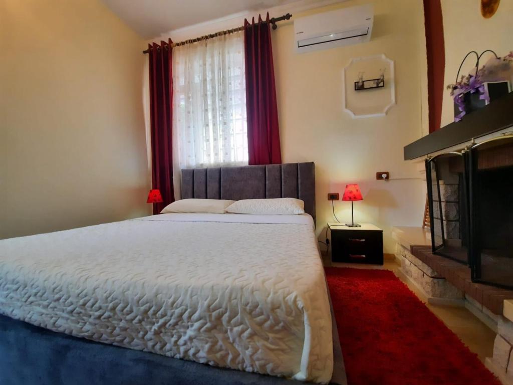 Postel nebo postele na pokoji v ubytování VILLA 53
