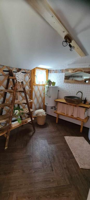 Koja eða kojur í herbergi á Jurtarelax