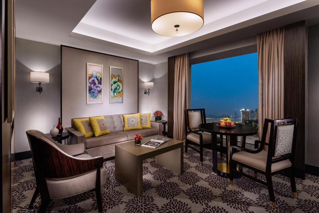 Posezení v ubytování Sands Macao