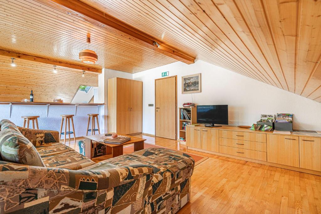 TV a/nebo společenská místnost v ubytování House Mavko Near Lake Cerknica - Happy Rentals