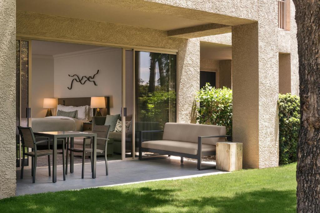 The Phoenician, a Luxury Collection Resort, Scottsdale - Casitas, Logeerkamer, 1 Koning, Uitzicht Op De Tuin