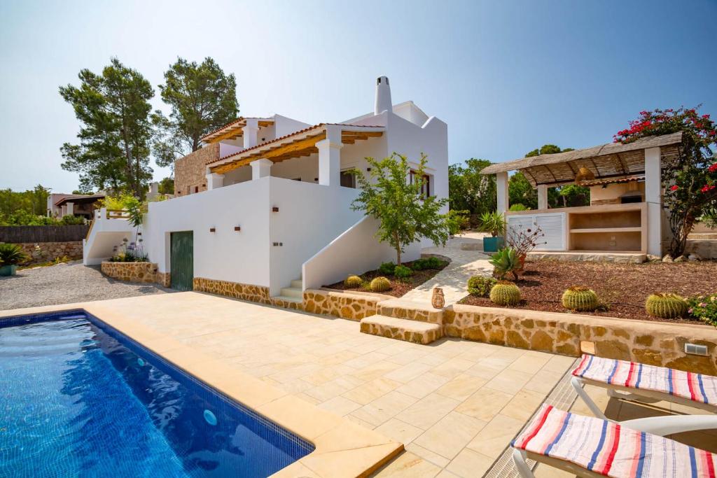 Bazén v ubytování Can Jon nebo v jeho okolí