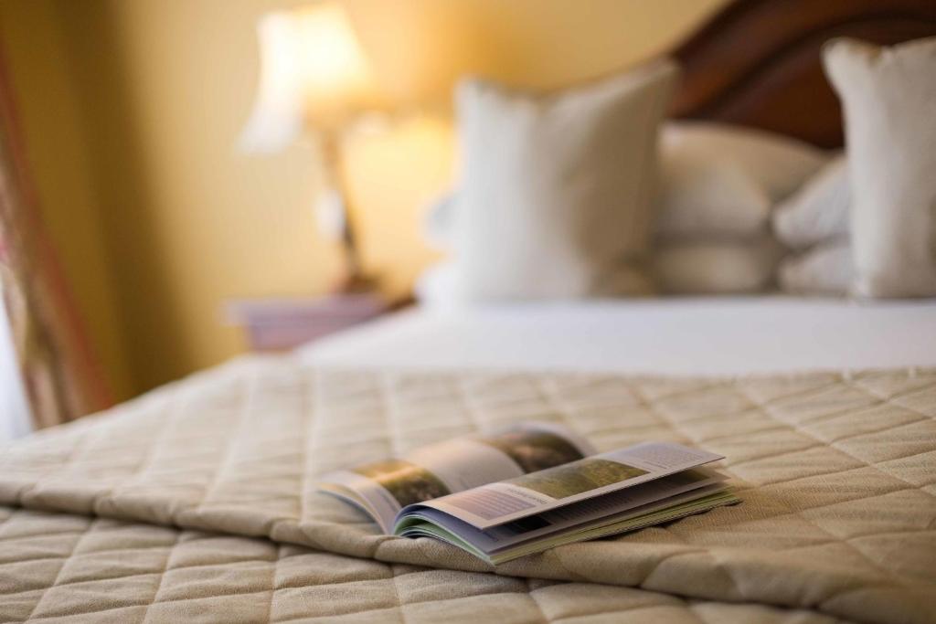 Postel nebo postele na pokoji v ubytování Sheedy's Boutique Hotel