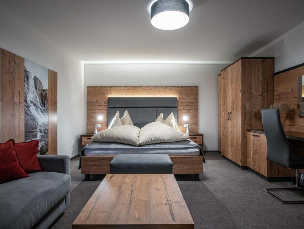 Postel nebo postele na pokoji v ubytování Tatrahouse sk Apartment Family