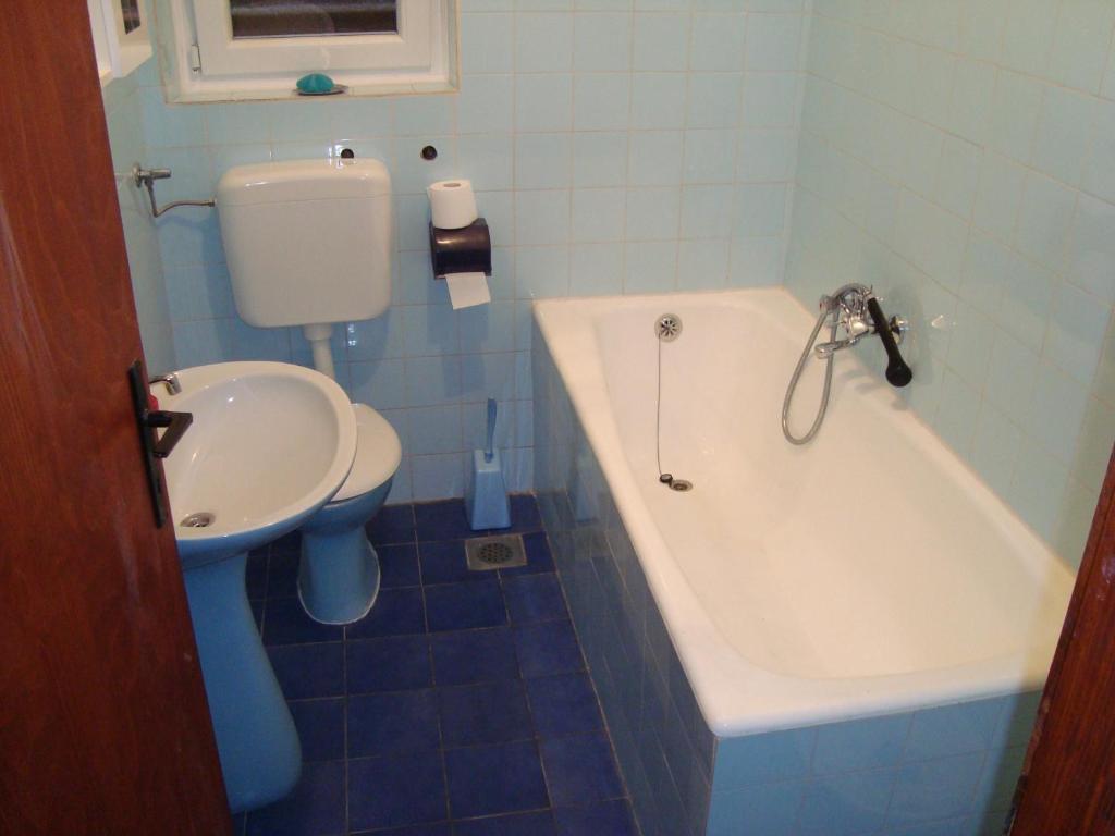 Koupelna v ubytování Apartment Josipa