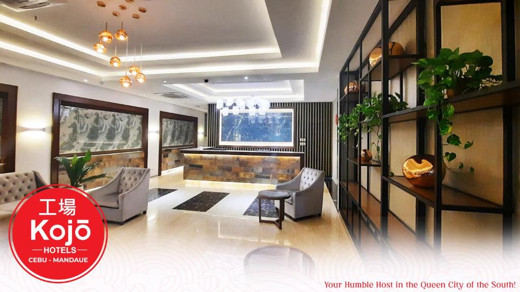 Posezení v ubytování Kojo Hotels Cebu-Mandaue