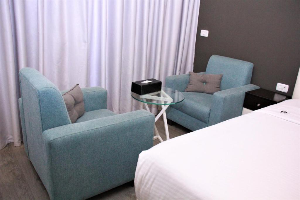 Posezení v ubytování Beverly Hotel Beirut
