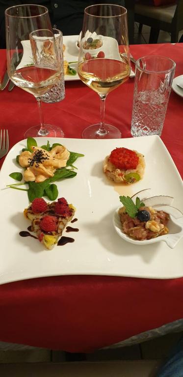 Essen im Hotel oder in der Nähe