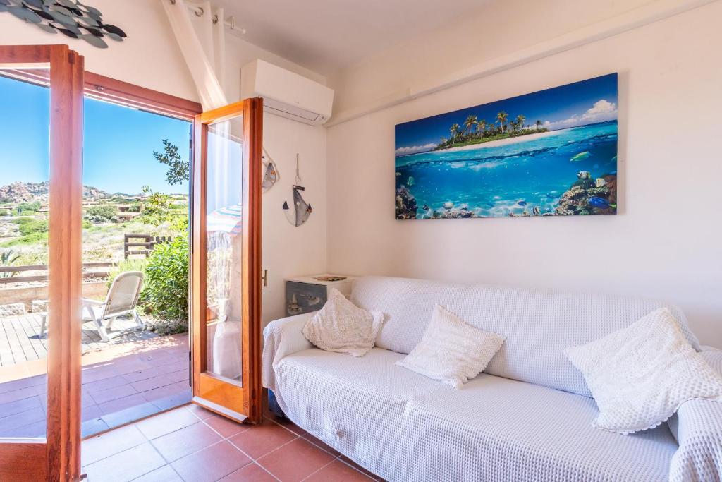 A balcony or terrace at Casa Carlotta in Costa Paradiso