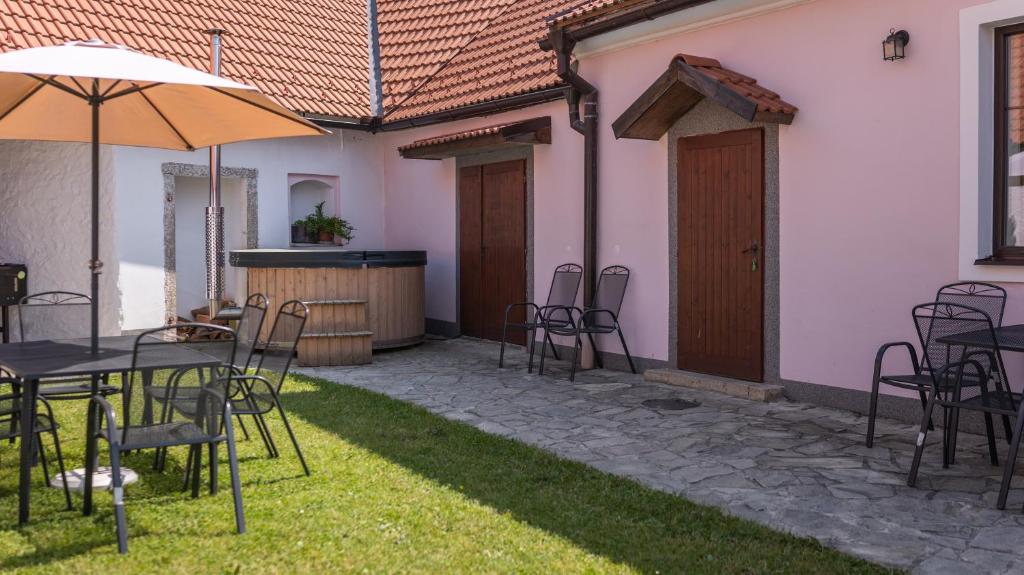 Budova, kde se apartmán nachází
