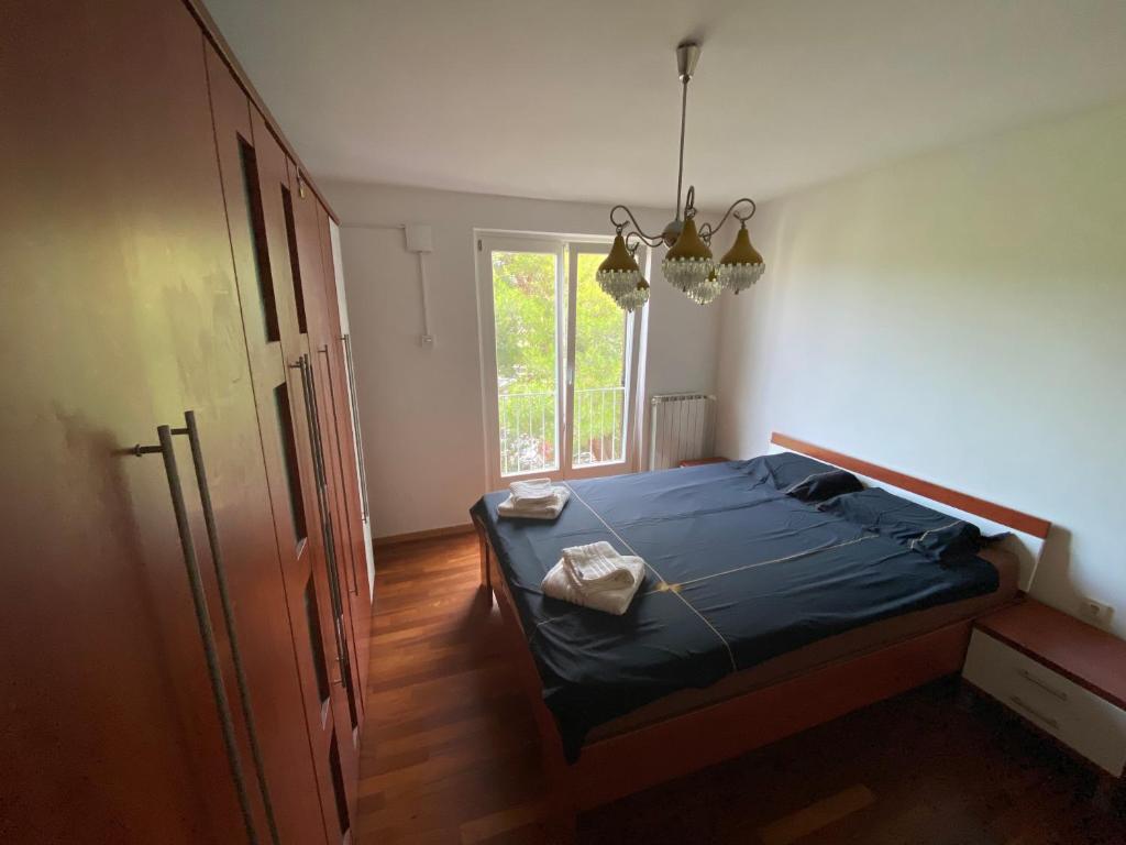Postel nebo postele na pokoji v ubytování Maister Apartment Portoroz