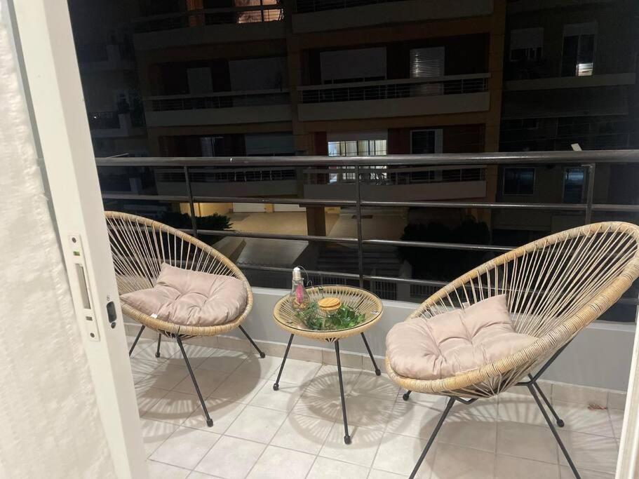 Balkón nebo terasa v ubytování Serenity apartment