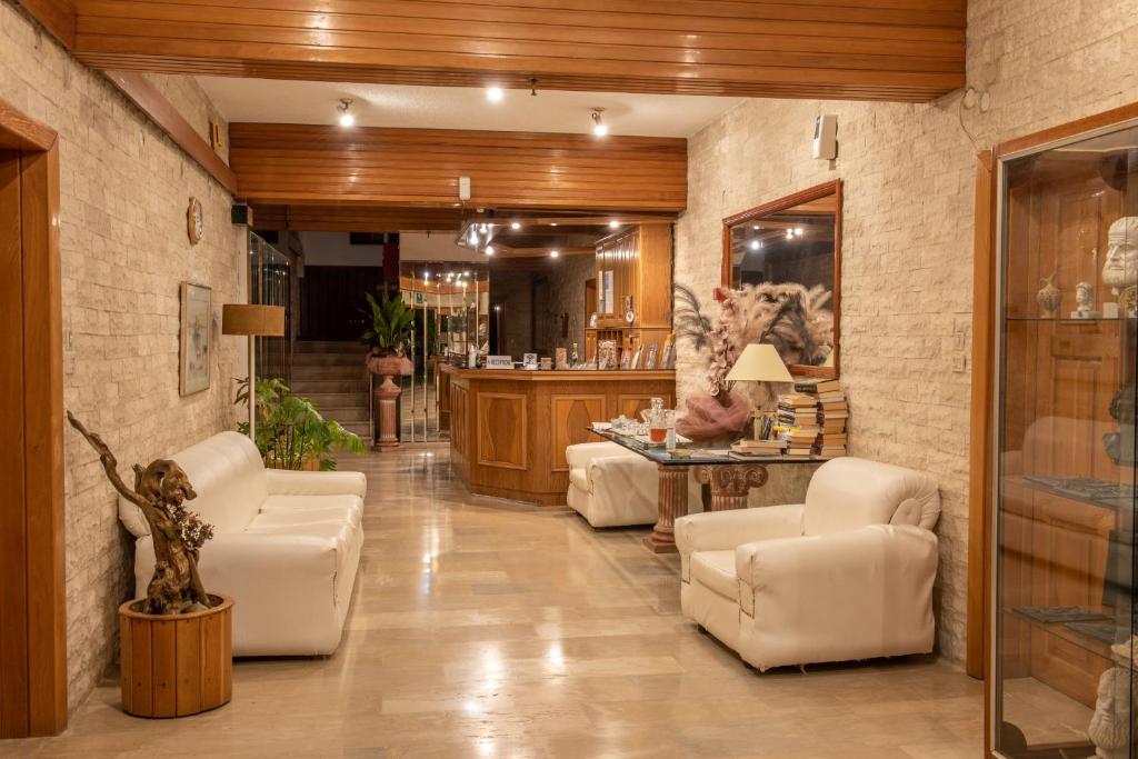 Posezení v ubytování Hotel Elman