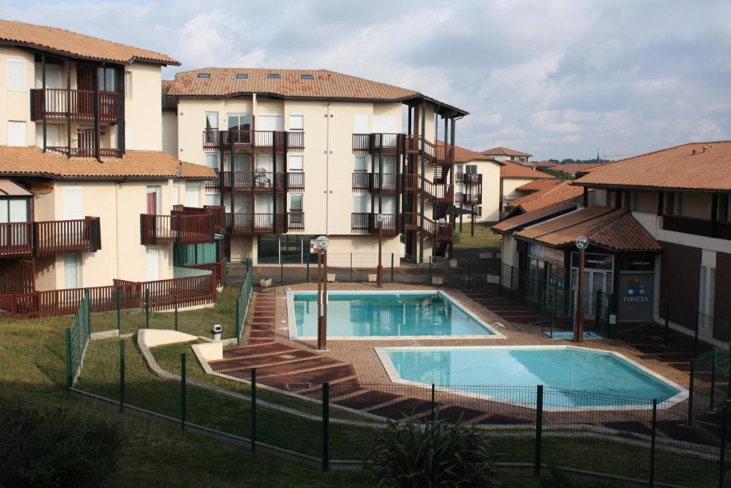 Πισίνα στο ή κοντά στο Appartement Vieux Boucau