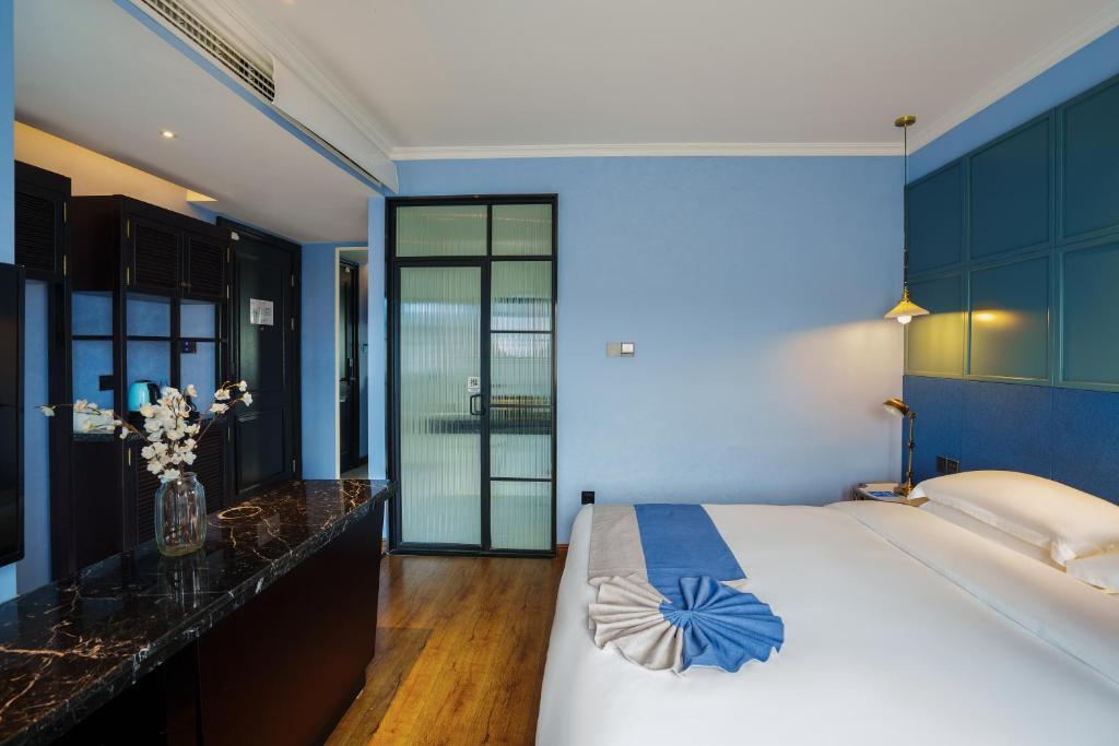Hangzhou Lanshe hotel - Camera Doppia Deluxe Con Doccia