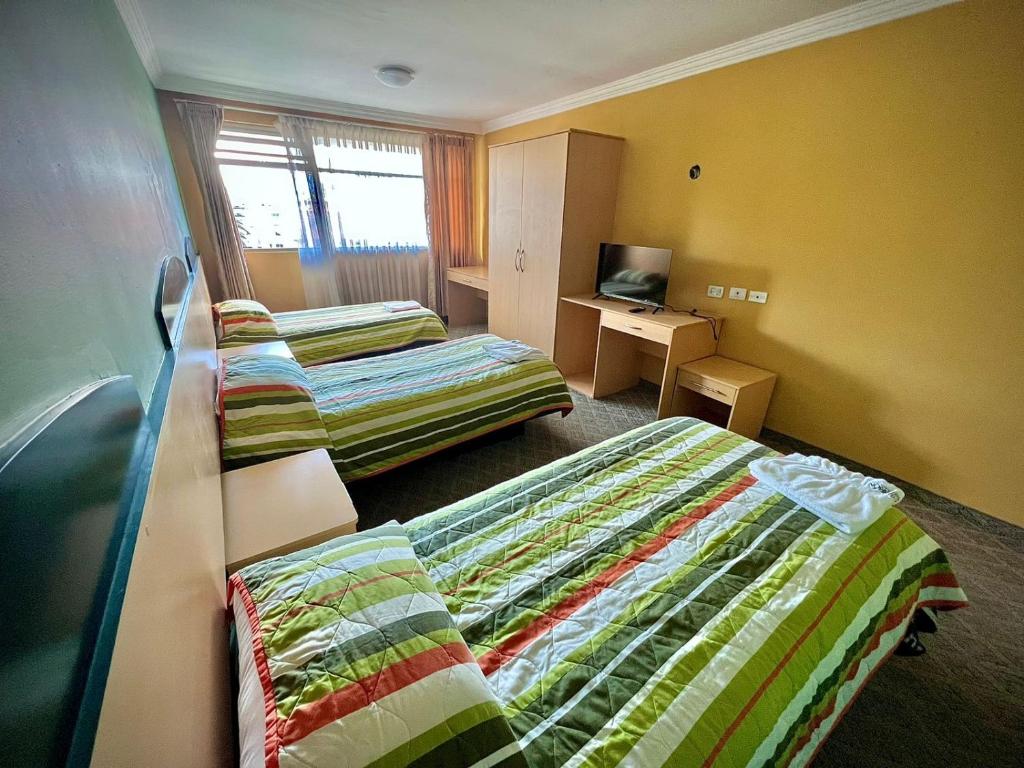 Postel nebo postele na pokoji v ubytování Casa Carrión