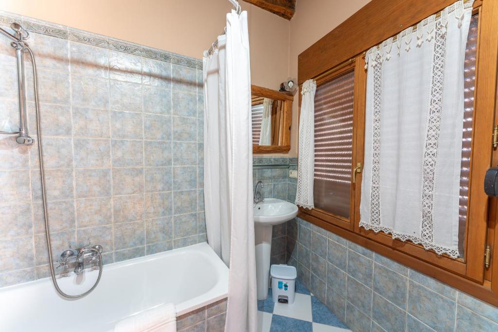 Koupelna v ubytování Hotel Rincón Castellano