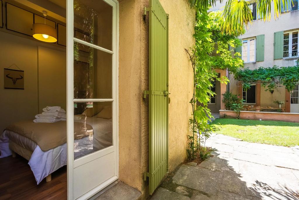 Zahrada ubytování Le Gîte du Carmel
