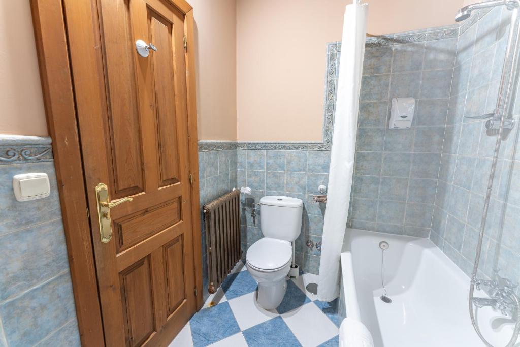 Koupelna v ubytování Hotel Rincón Castellano