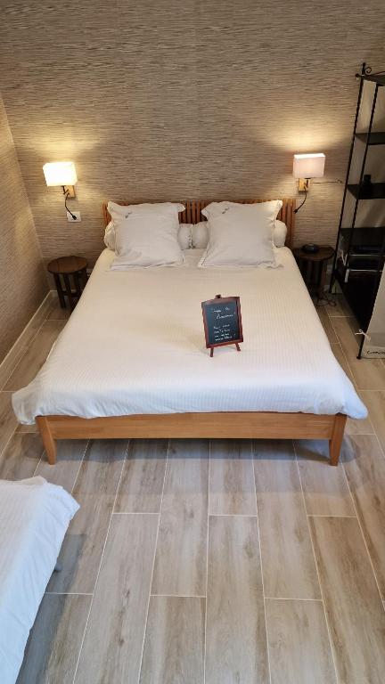 Postel nebo postele na pokoji v ubytování B&B Fine Fleur
