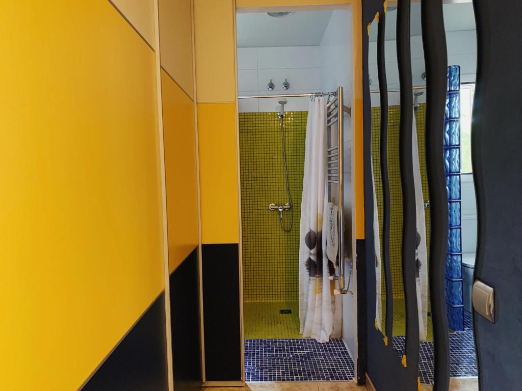 Kúpeľňa v ubytovaní Villa los sauces