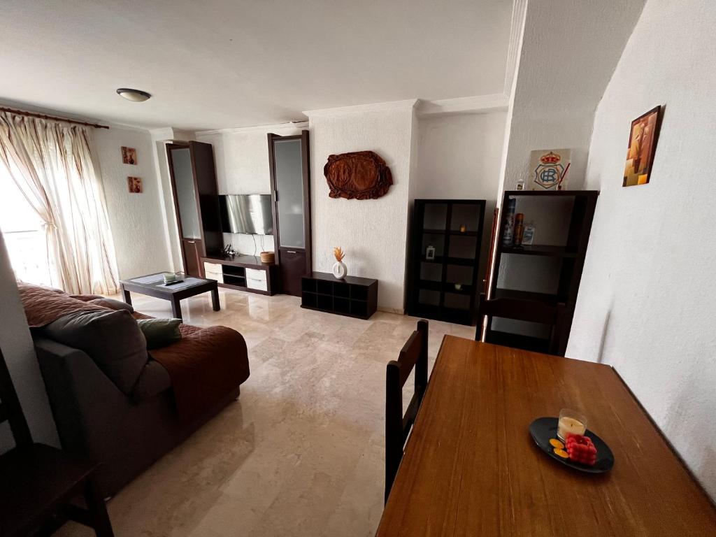 Posezení v ubytování Duplex en el Centro de Huelva