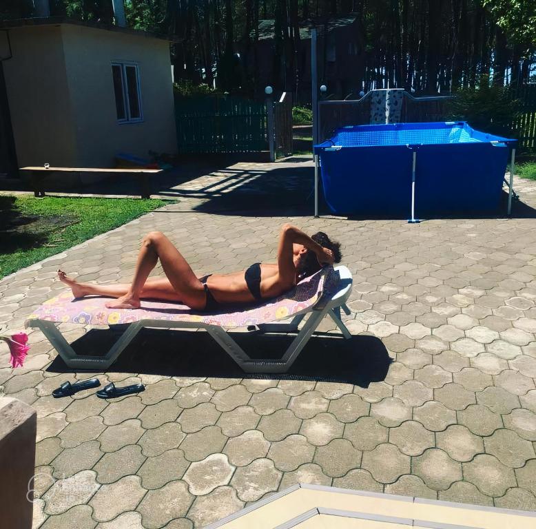 Bazén v ubytování Hotel "Qeti" nebo v jeho okolí