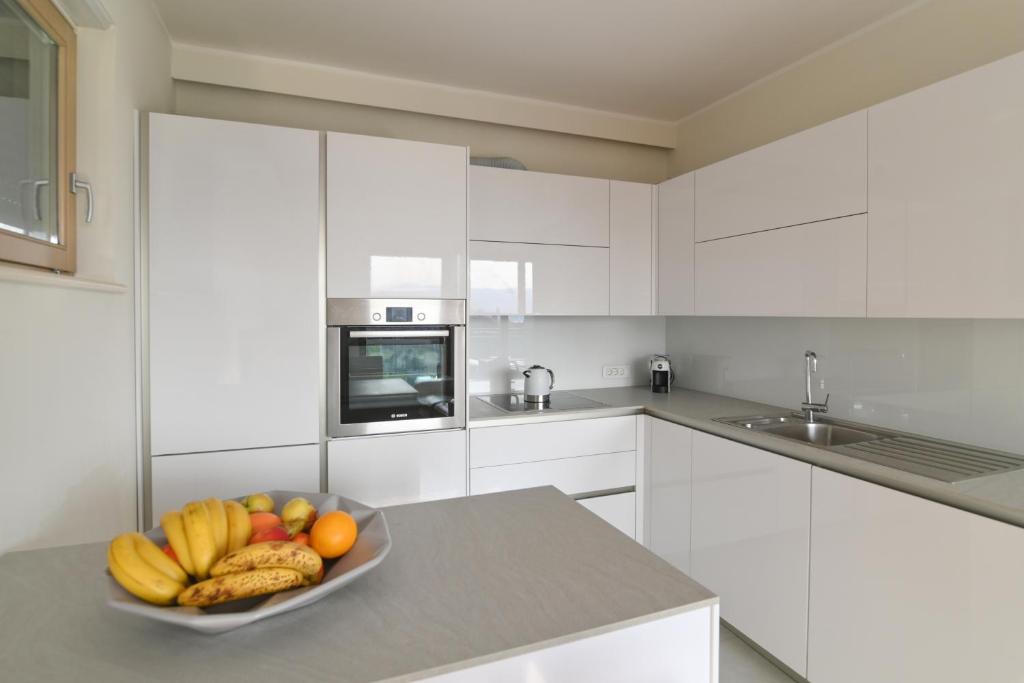 Kuchyňa alebo kuchynka v ubytovaní Apartman TRSAT