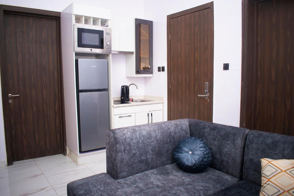 Kuchyň nebo kuchyňský kout v ubytování Sapphire Residences by Crystal