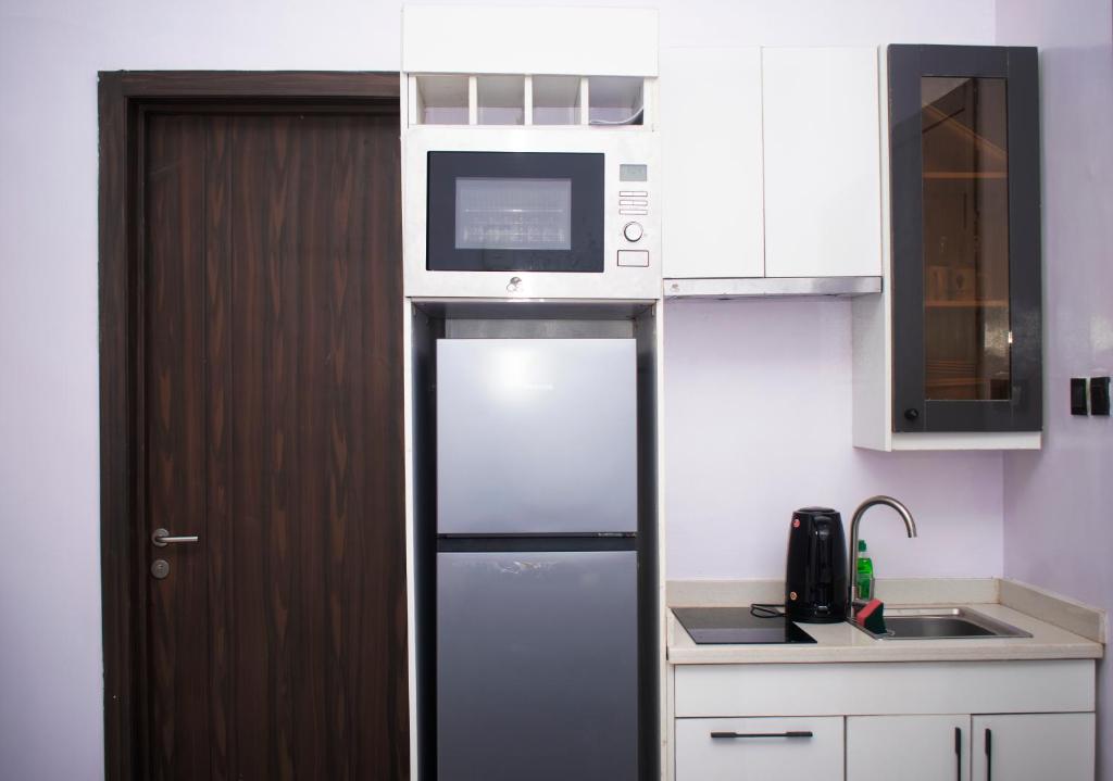 Kuchyň nebo kuchyňský kout v ubytování Sapphire Residences by Crystal