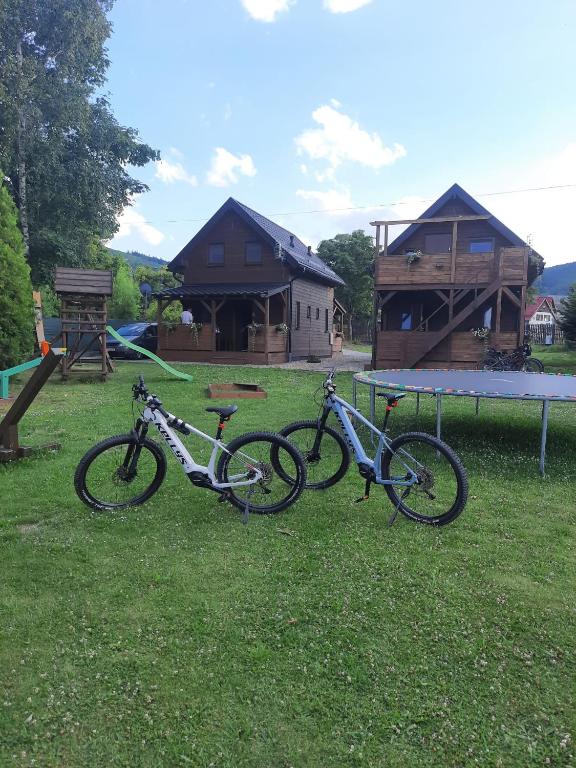 Jazda na bicykli v okolí ubytovania HARCÓWKA 2