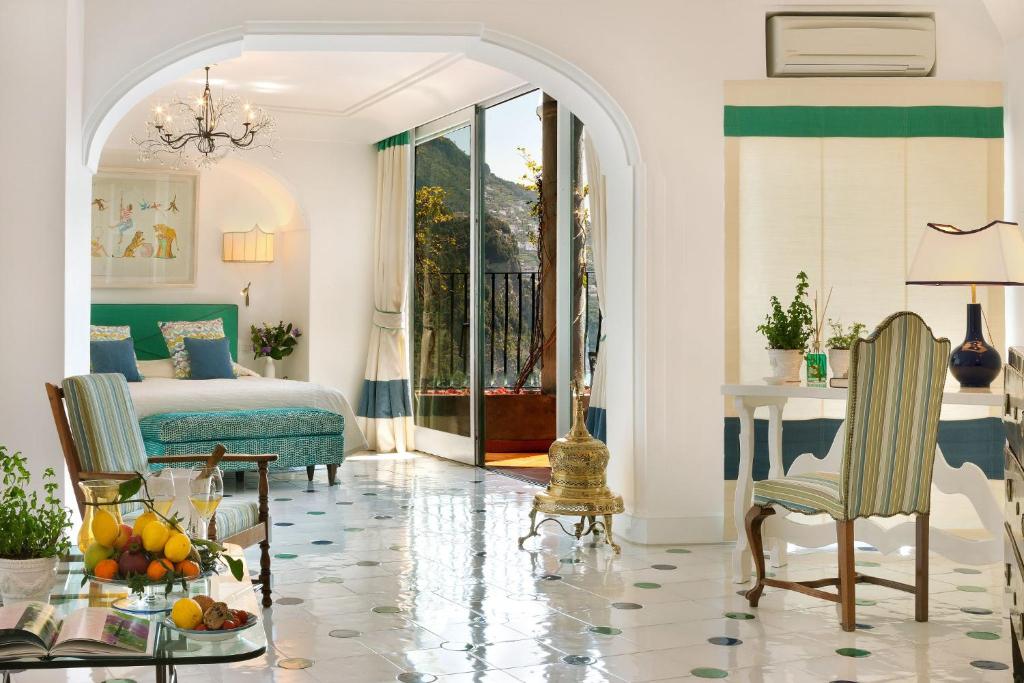 Posezení v ubytování Il San Pietro di Positano