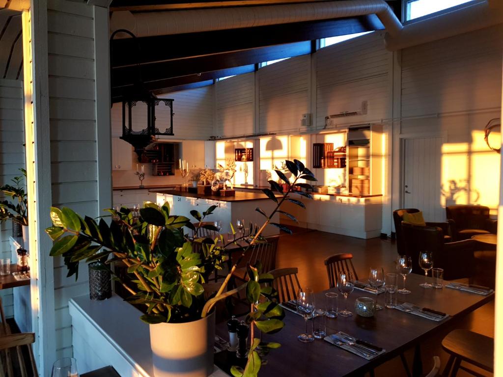 Restaurace v ubytování Kraja