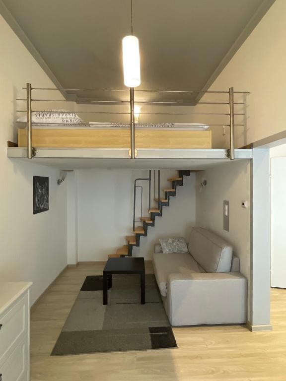 Posezení v ubytování Stadtapartment WOHNEN48.AT