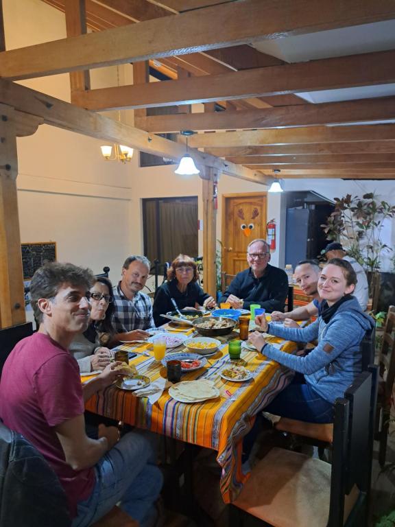 Jídlo v hostelu nebo okolí