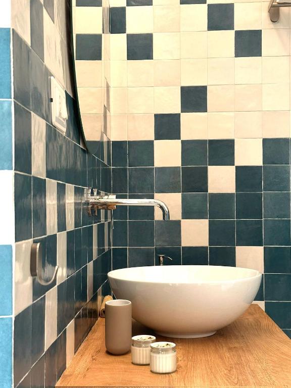 Koupelna v ubytování B&B TERRA MIA