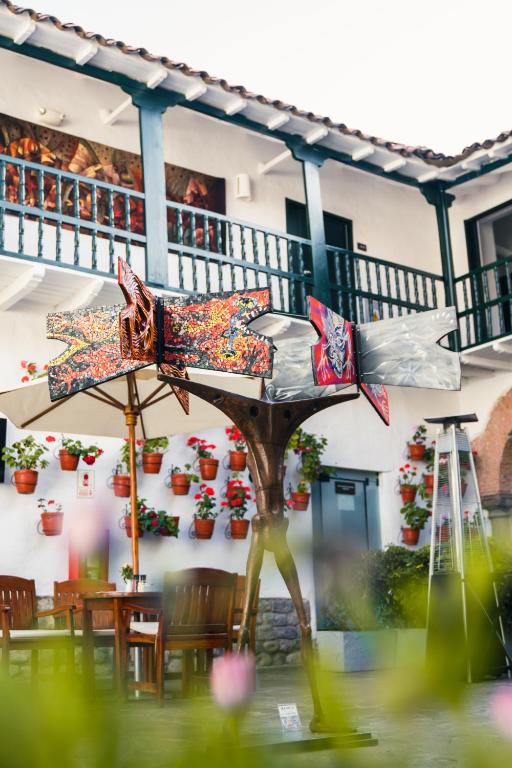 Balkón nebo terasa v ubytování Casa Andina Premium Cusco