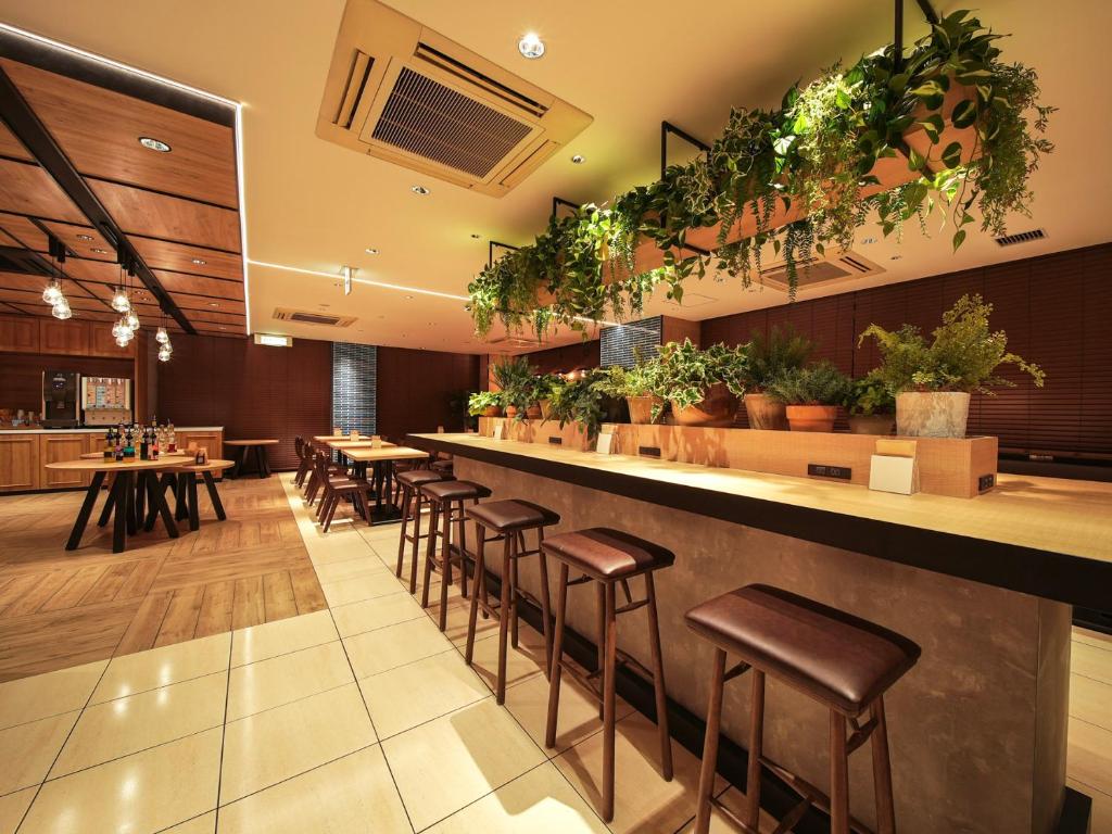 Restaurace v ubytování Super Hotel Hiroshima