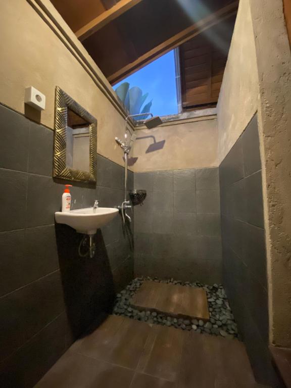 Koupelna v ubytování Kubu Bakas Guest House