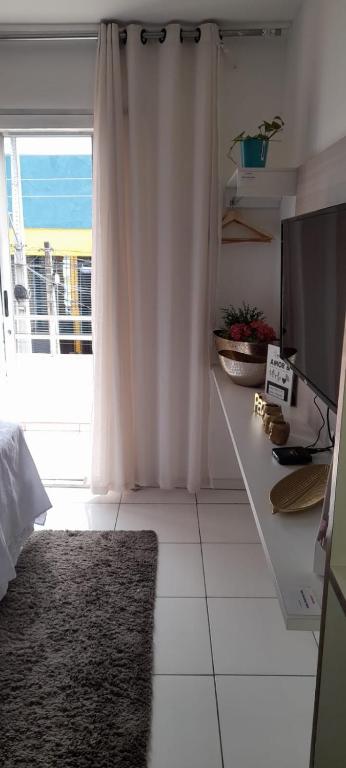 Postel nebo postele na pokoji v ubytování Flat JK 103