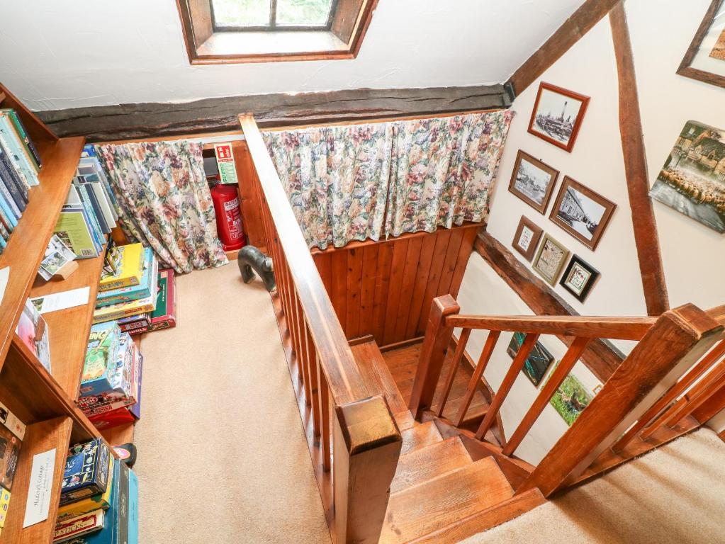Posezení v ubytování Hadcroft Cottage