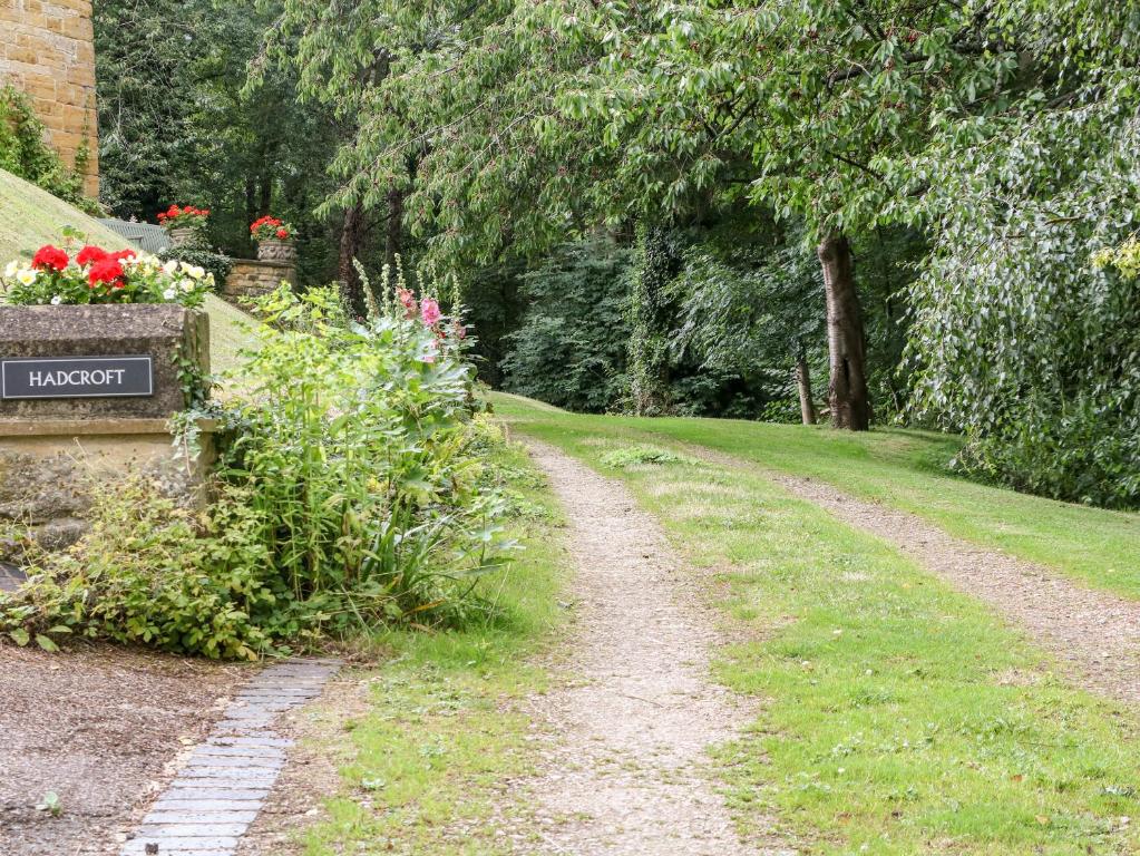Zahrada ubytování Hadcroft Cottage