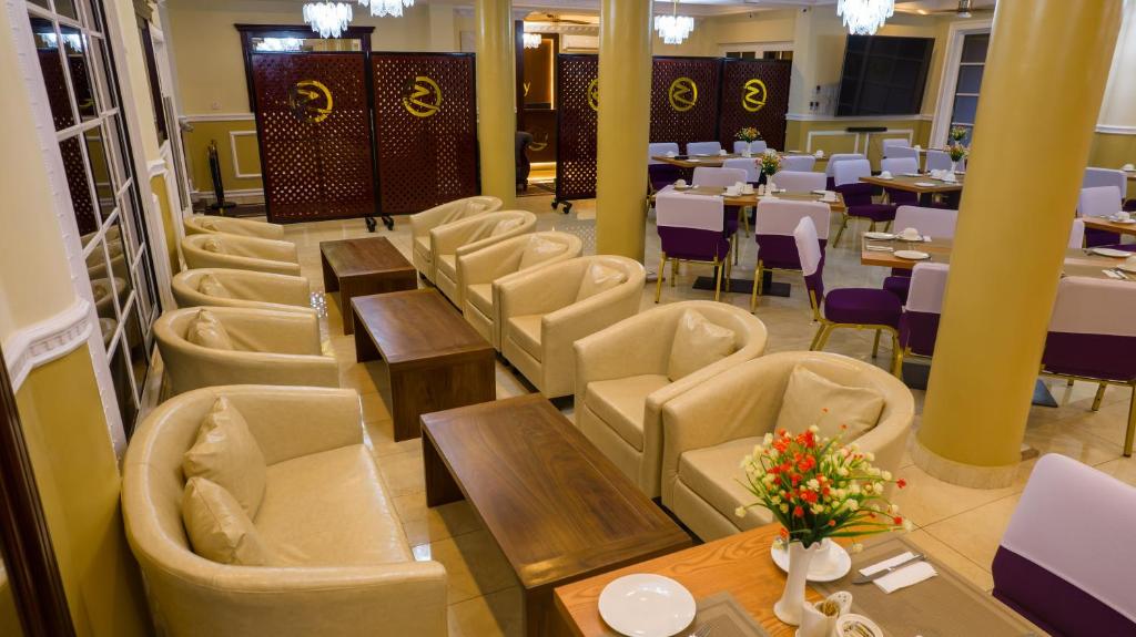 Posezení v ubytování Zimansky Hotel