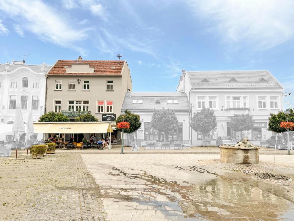 Budova, kde se apartmán nachází