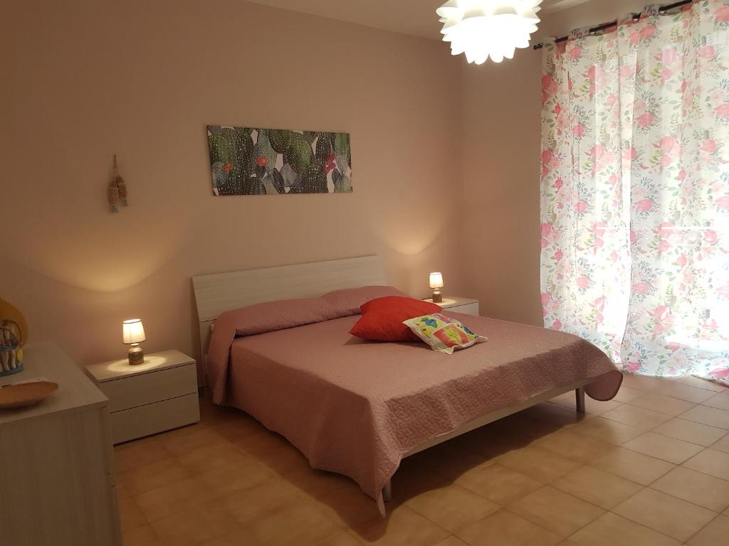 Postel nebo postele na pokoji v ubytování Jole guesthouse