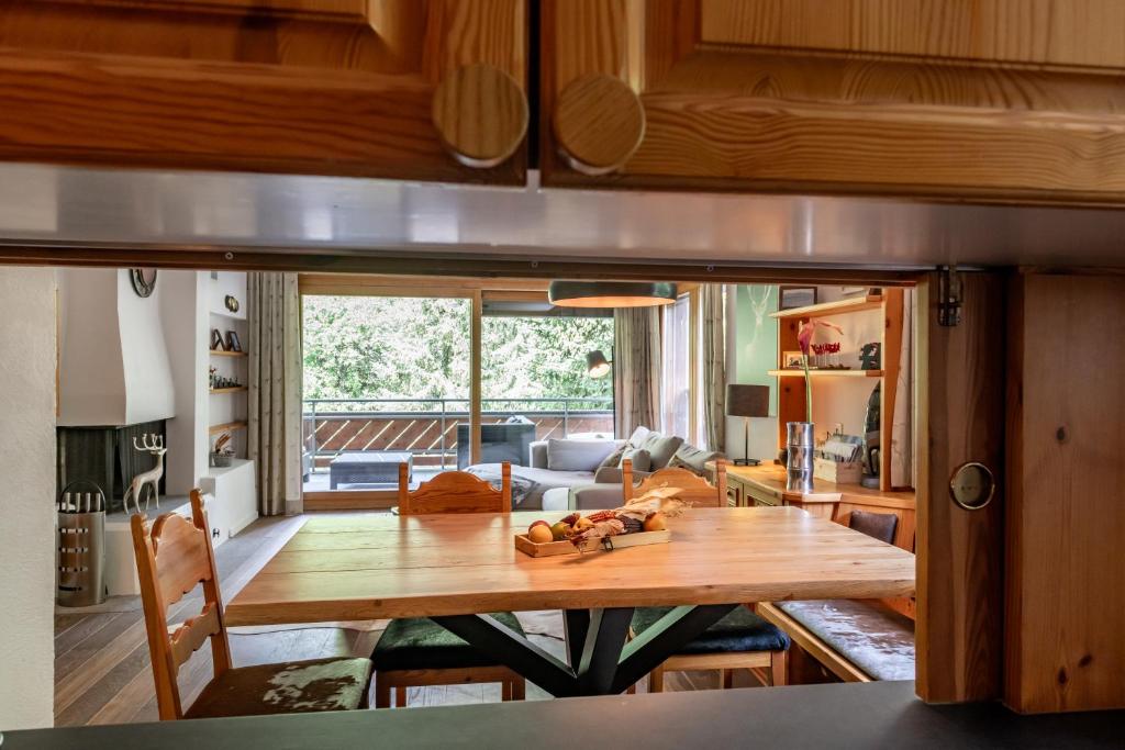 Posezení v ubytování Chalet Belmont