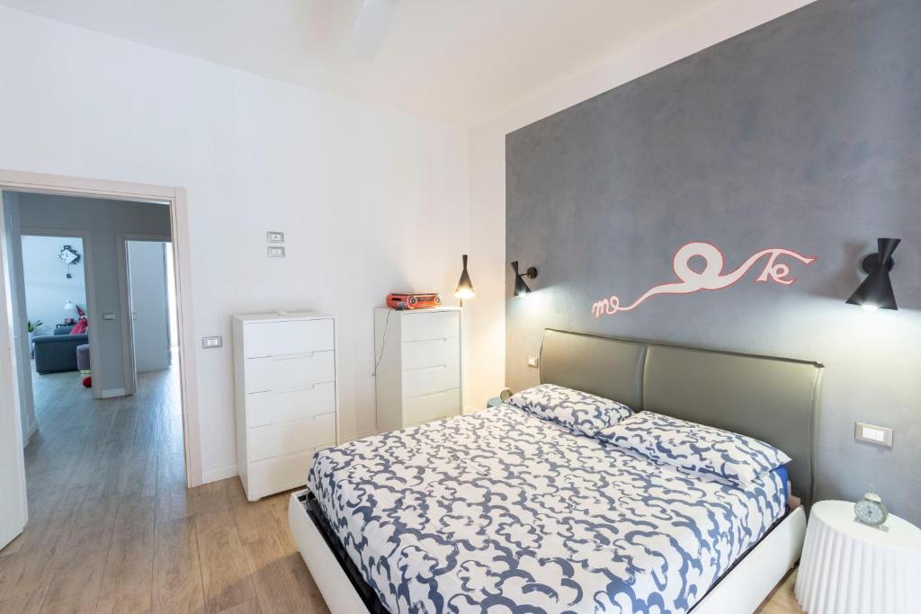 Posteľ alebo postele v izbe v ubytovaní Wonder apartment & FREE PARKING