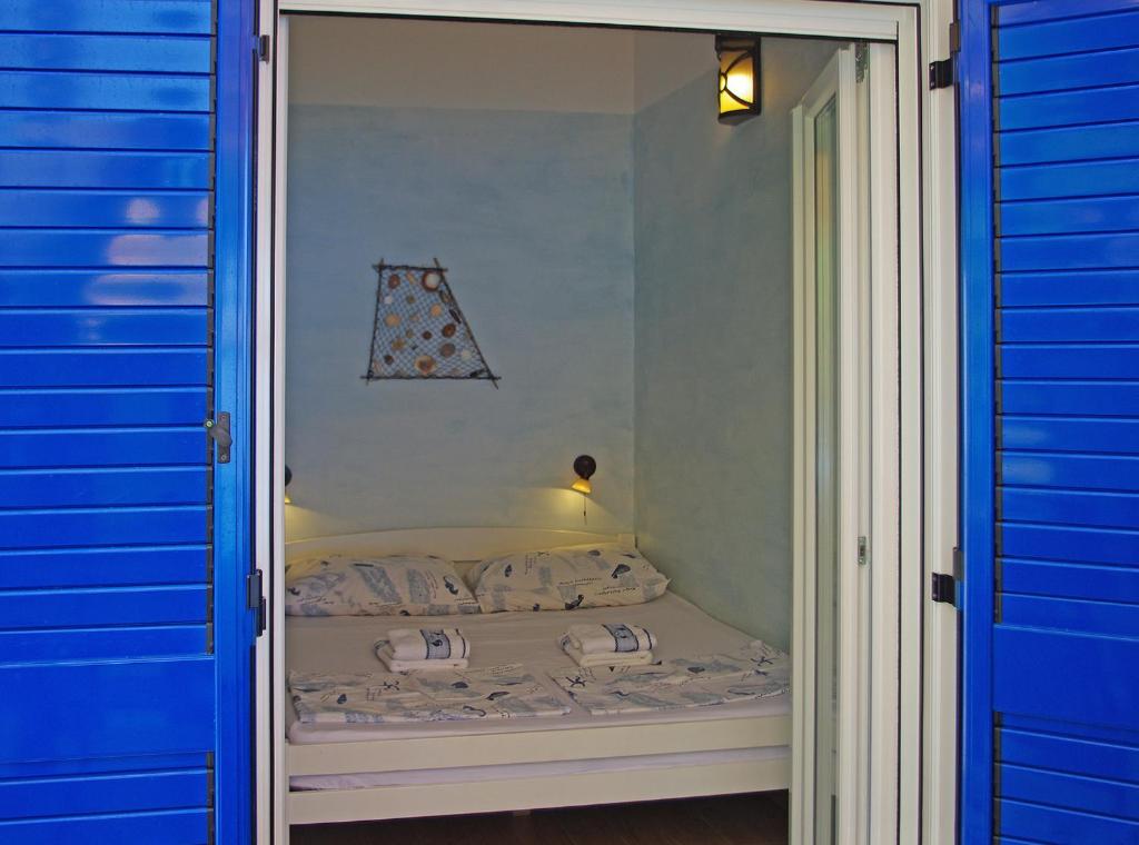 Postel nebo postele na pokoji v ubytování Beach house Adriana