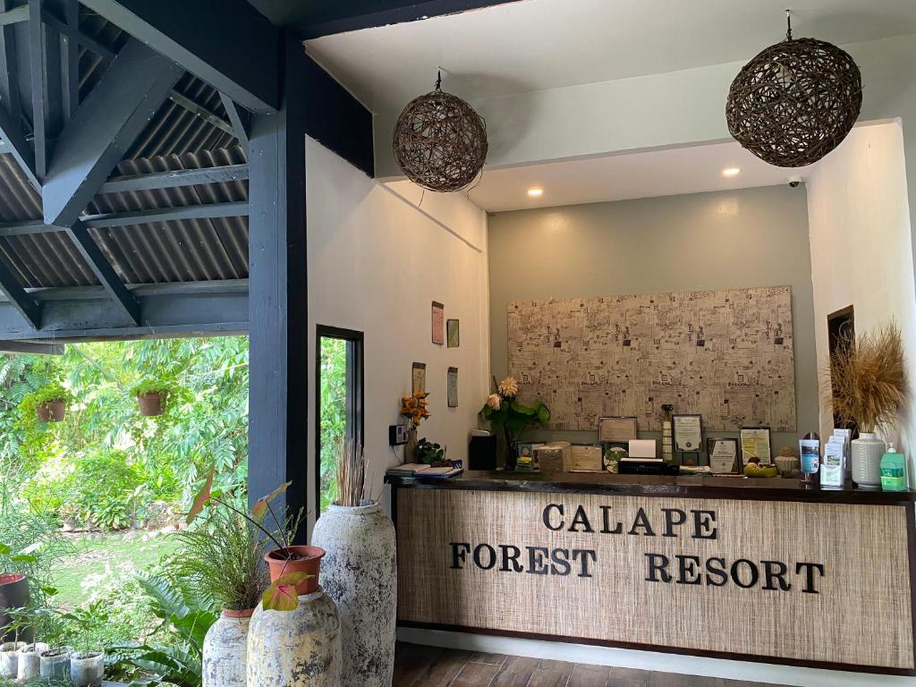 Certifikát, hodnocení, plakát nebo jiný dokument vystavený v ubytování Calape Forest Resort