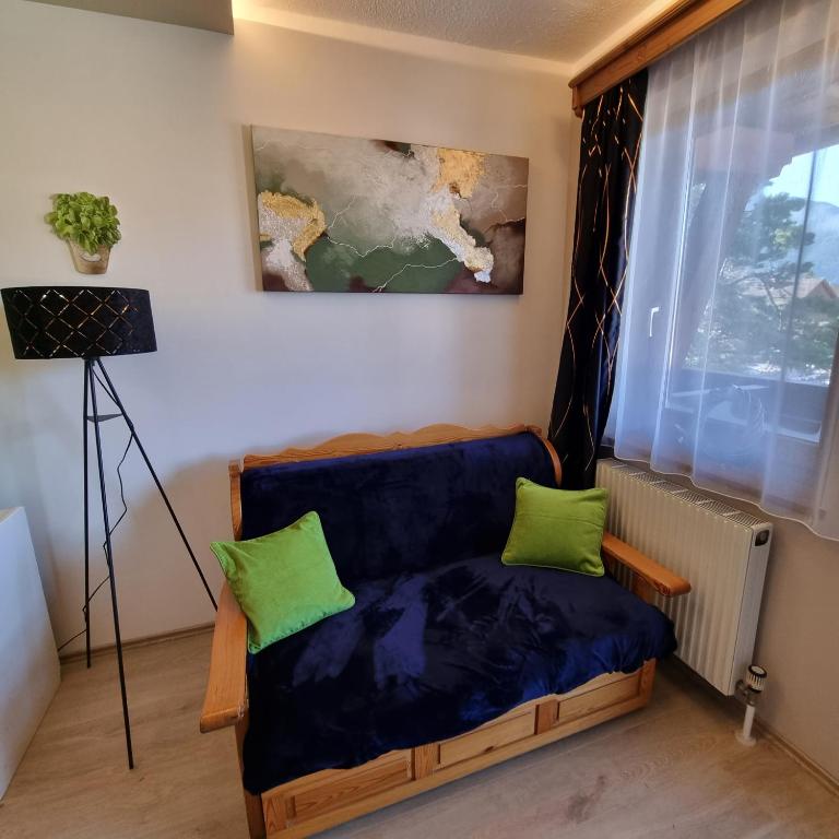 Posezení v ubytování Mountain view apartments